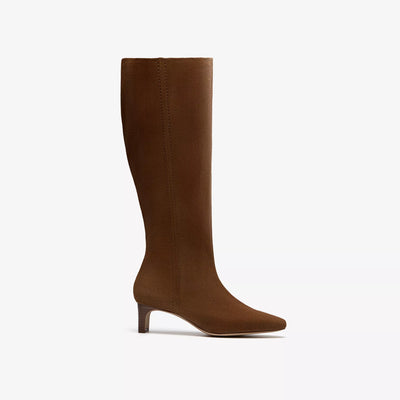 Clarks Edina Tall Suede